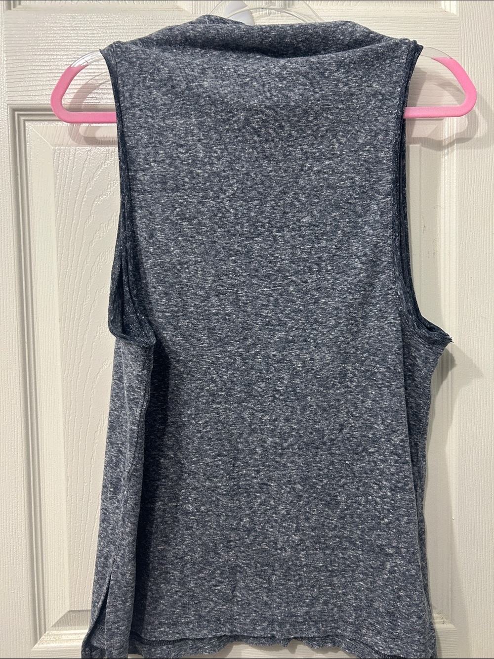 Free People Sleeveless Heathered Gray Women's Tank Top - Soft Everyday Layer